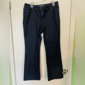 Chico's Platinum dark wash jeans